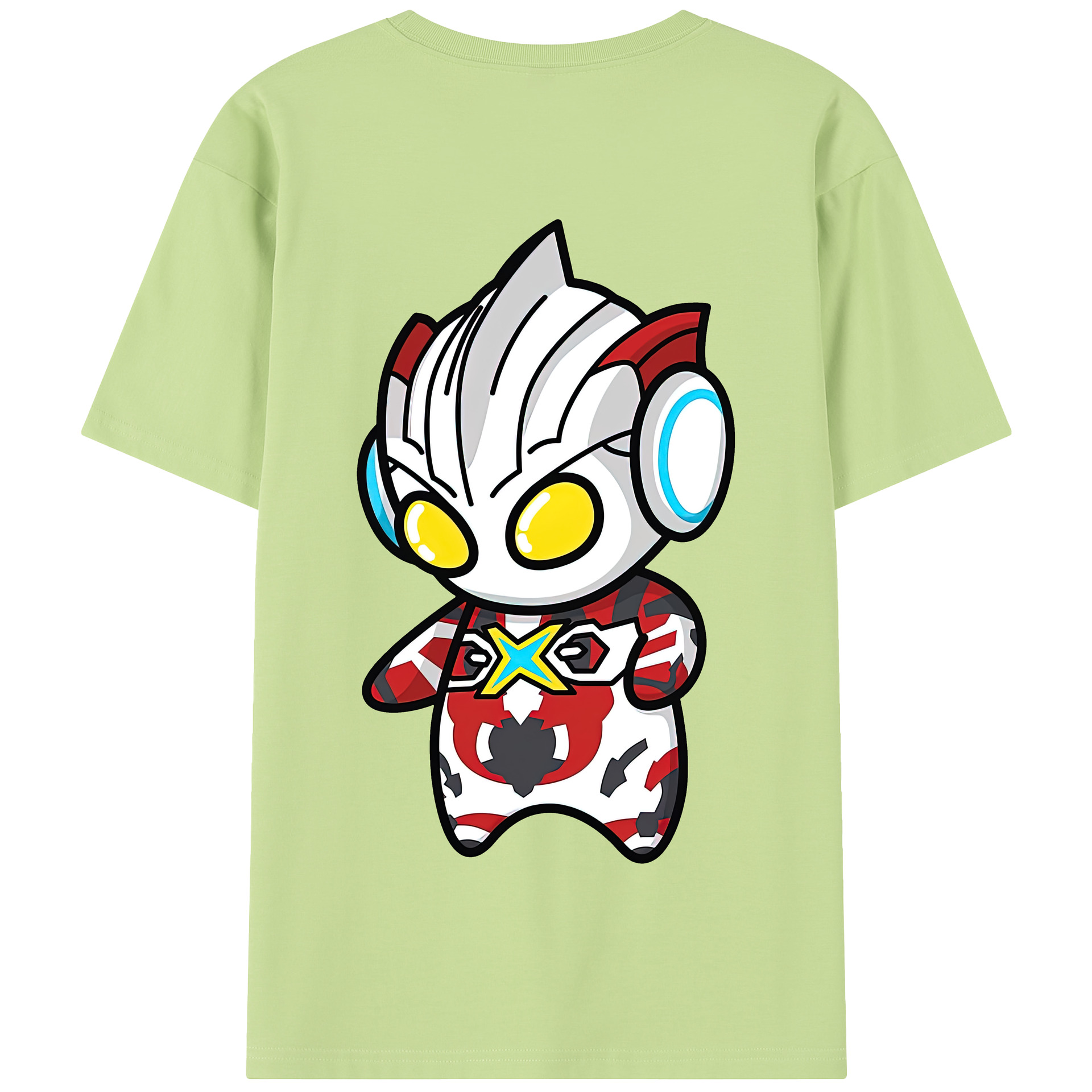 （画像用） ウルトラマン Ultraman 綿100％半袖Tシャツ（背面プリント）